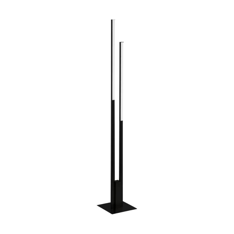 Eglo LED-Stehleuchte Fraioli-Z 2-flammig RGB/CCT 179,5 cm x 17 cm Schwarz von EGLO