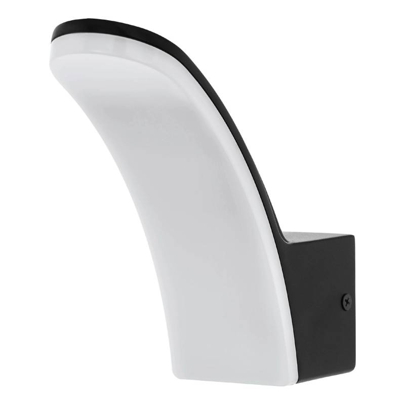 Eglo LED Wandleuchte Laconella-E 4.000 K 18 cm x 7 cm Schwarz von EGLO