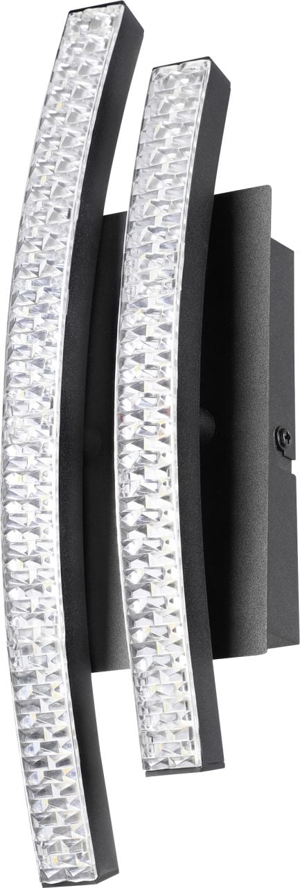 Eglo LED Wandleuchte Lejias schwarz 28,5 x 9 cm warmweiß von EGLO