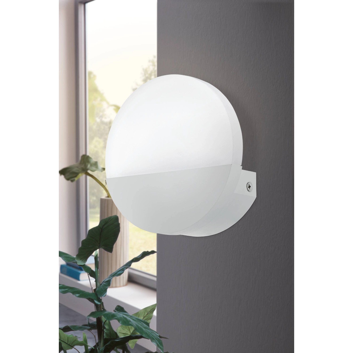 Eglo LED Wandleuchte Metrass 1 1-flammig Weiß satiniert 4,5 W Eglo LED Wandleuchte Metrass 1 1-flammig Weiß satiniert 4,5 W von EGLO