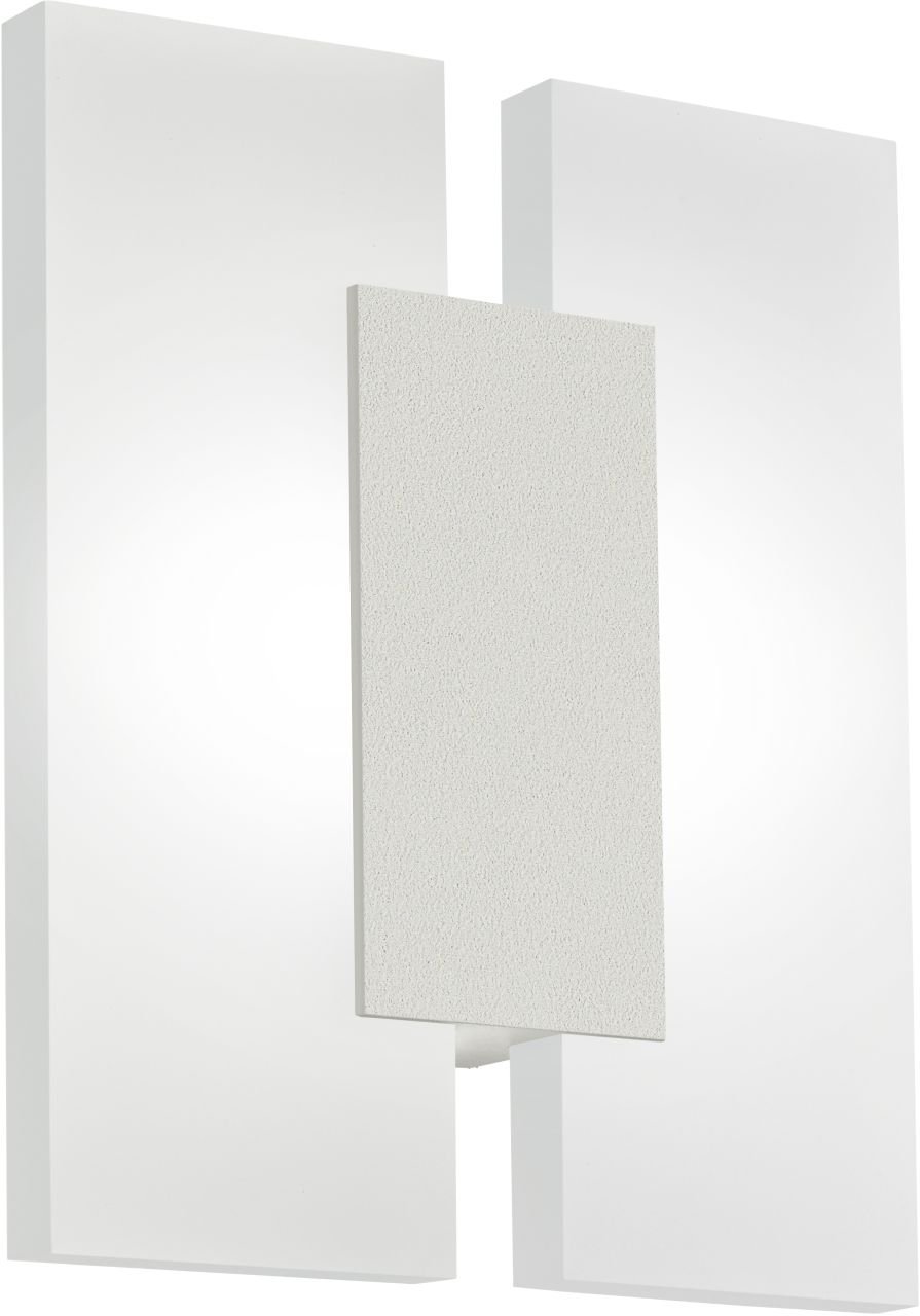 Eglo LED Wandleuchte Metrass 2 nickel-matt 20 x 17 cm warmweiß Eglo LED Wandleuchte Metrass 2 nickel-matt 20 x 17 cm warmweiß von EGLO