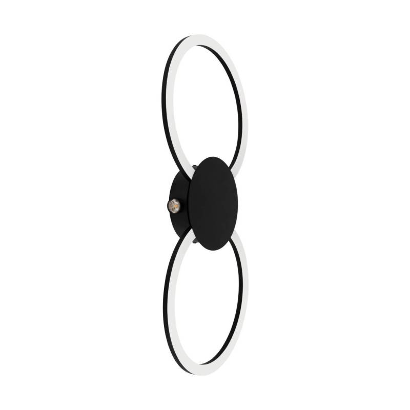 Eglo LED Wandleuchte Venticello schwarz 66 x 30 cm warmweiß-kaltweiß von EGLO