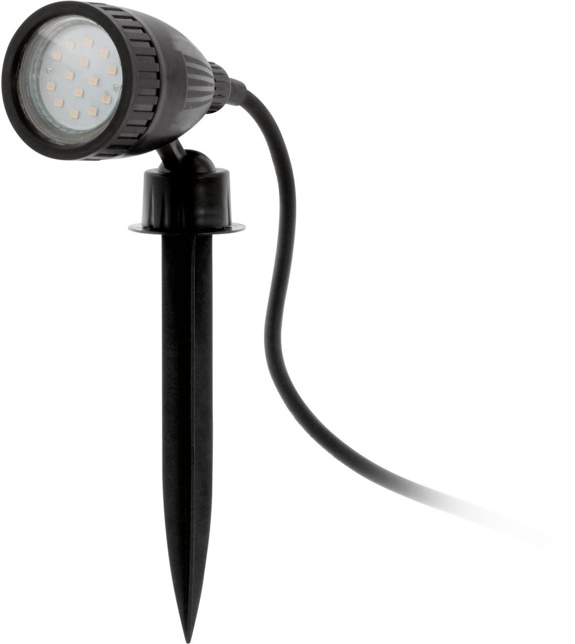 Eglo LED Außen-Strahler Nema 1 schwarz 18,5 x 11,5 cm GU10 Erdspieß Eglo LED Außen-Strahler Nema 1 schwarz 18,5 x 11,5 cm GU10 Erdspieß von EGLO