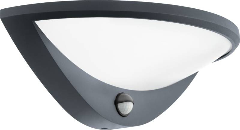 Eglo Led Außen-Wandleuchte Belcreda anthrazit warmweiß mit Bewegungsmelder von EGLO