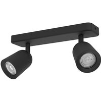 Eglo Leuchten 2er Spot Camaldoli schwarz 30 x 12 cm von EGLO
