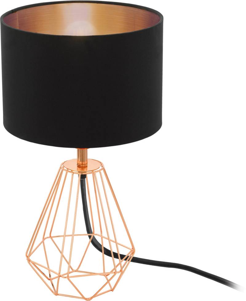Eglo Tischleuchte Carlton 2 kupfer Ø 16,5 cm E14, max. 60 W von EGLO