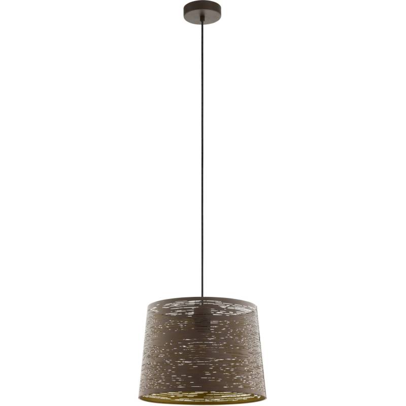 Eglo Pendelleuchte 1-flammig Segezia Ø 35 cm Mocca-Gold von EGLO