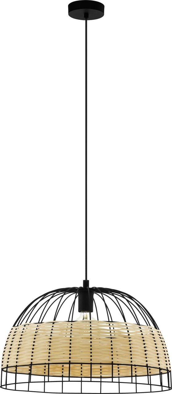 Eglo Pendelleuchte Anwick natur Ø 50 cm E27, max. 60 W von EGLO