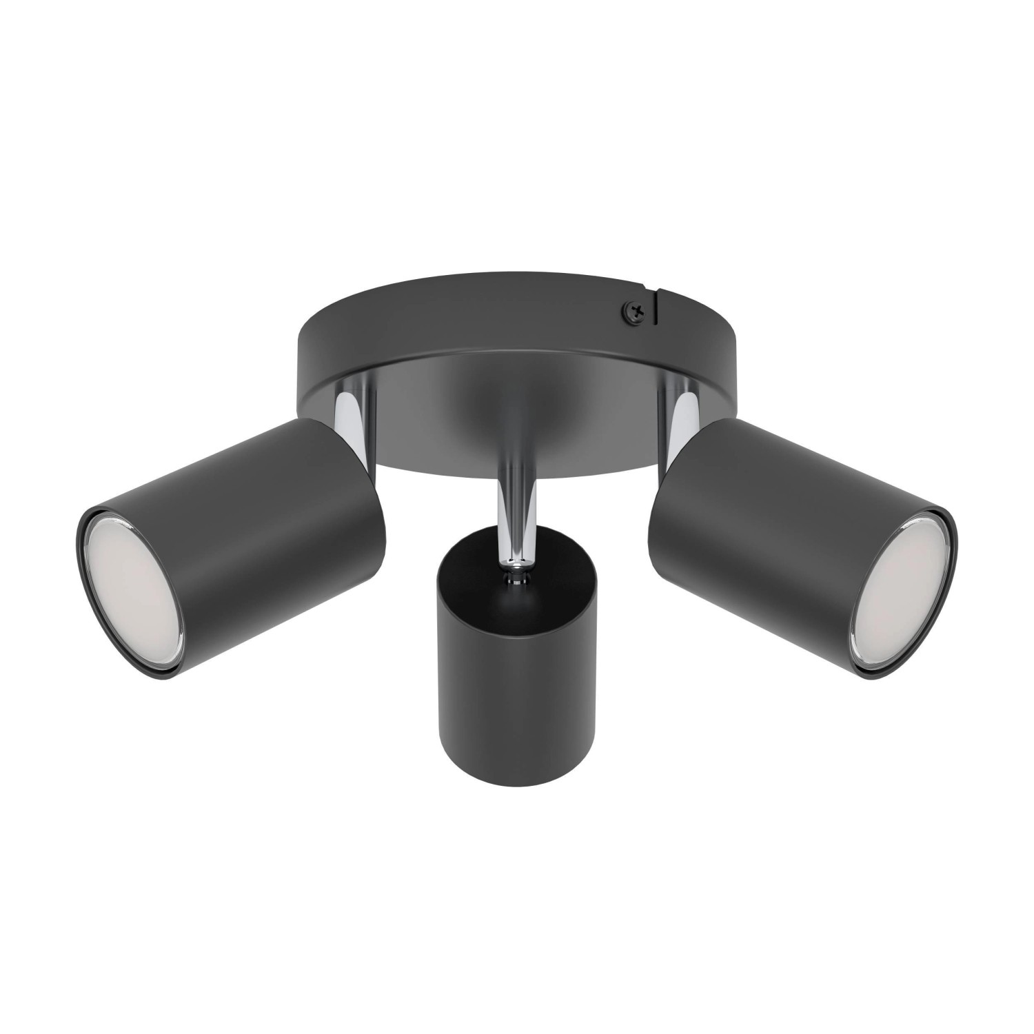 Eglo Spot Reciso-E 3-flammig 8,5 cm x 14 cm Schwarz Eglo Spot Reciso-E 3-flammig 8,5 cm x 14 cm Schwarz von EGLO