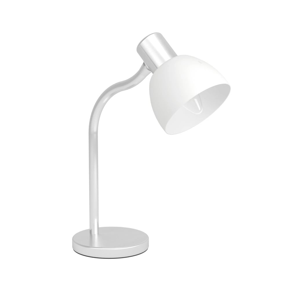 Eglo Tischleuchte Macere nickel matt weiß 34 x 22 cm E14 Eglo Tischleuchte Macere nickel matt weiß 34 x 22 cm E14 von EGLO