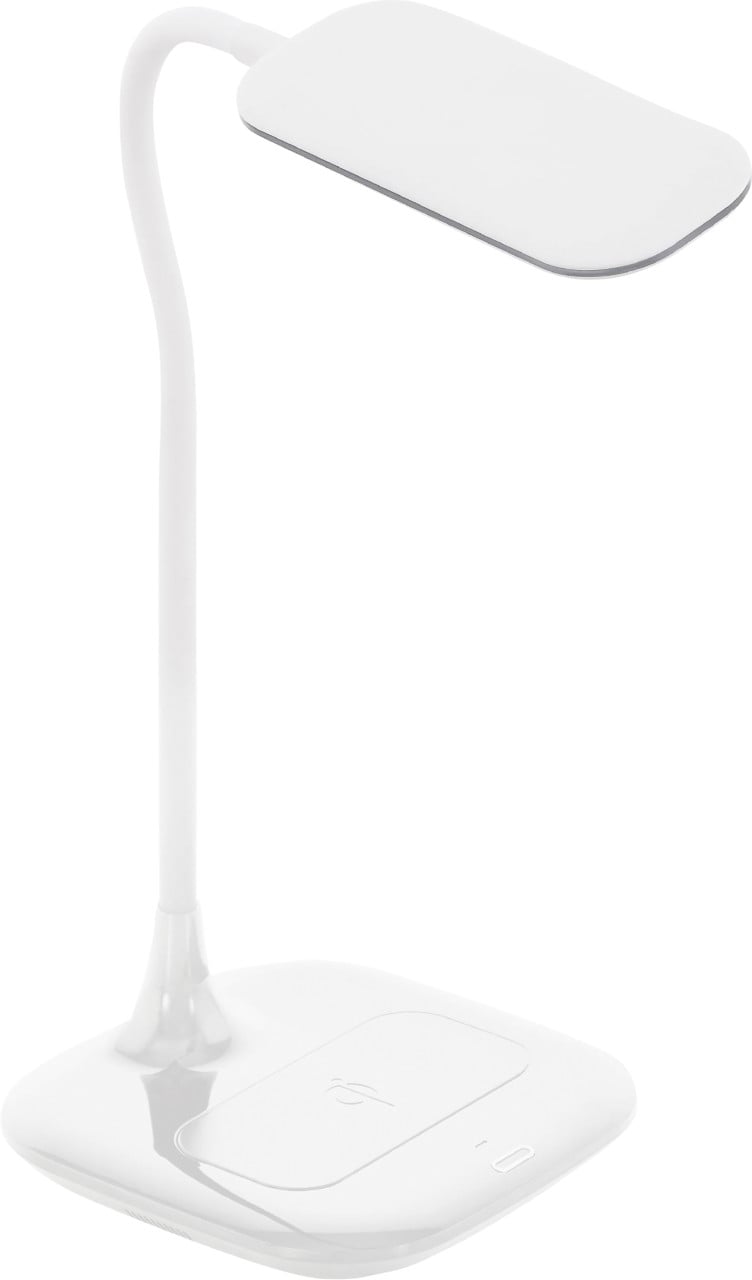Eglo LED Tischleuchte Masserie weiß 38,5 x 16,5 cm mit QI-Charger von EGLO