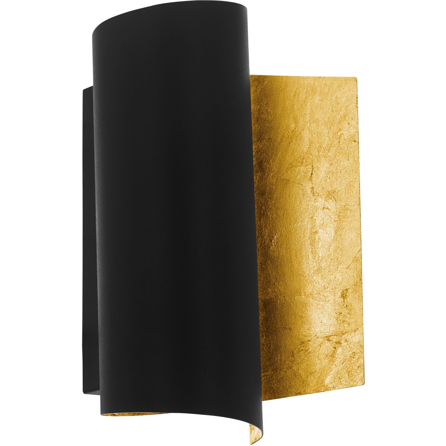 Eglo Wandlampe 1-flammig Flicetto Schwarz-Gold Eglo Wandlampe 1-flammig Flicetto Schwarz-Gold von EGLO