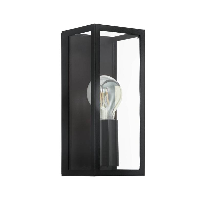 Eglo Wandleuchte Amezole schwarz 26 x 11 cm E27 von EGLO