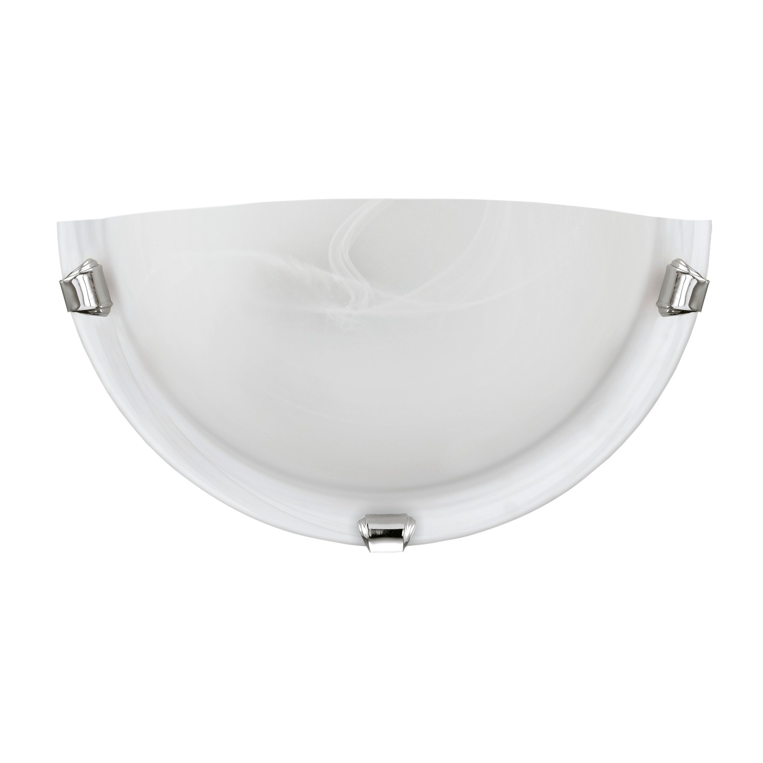 Eglo Wandleuchte Salome 30 x 15 cm Weiß-Chrom Eglo Wandleuchte Salome 30 x 15 cm Weiß-Chrom von EGLO