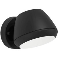 Led Wandleuchte Nivarolo in Schwarz und Weiß 4,6W 400lm GU10 - black - Eglo von EGLO