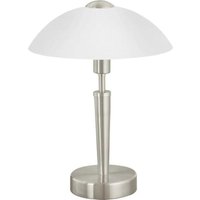 [GEBRAUCHT] B-Ware Eglo Tischlampe Energiesparlampe Schreibtischlampe Led E14 Solo 1 Nickel Matt von EGLO