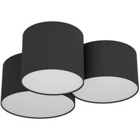 Neuwertig] Eglo Deckenlampe Pastore 2 Länge 61 Cm Schwarz Stoff Deckenleuchte Lampe Leuchte B-Ware von EGLO