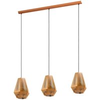 Eglo - gebraucht] Hängeleuchte Chiavica Hängelampe Deckenlampe Leuchte Messing Dreiflammig B-Ware von EGLO