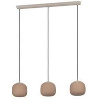 Neuwertig] Eglo Hängeleuchte Cominio Hängelampe Deckenlampe Leuchte Taupe Sand Dreiflammig B-Ware von EGLO