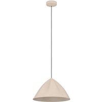 Gebraucht] Eglo Hängeleuchte Pendelleuchte Podere Sandfarben Stahl ø 42.5 Cm E27 Dimmbar B-Ware von EGLO