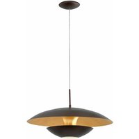 Gebraucht] Eglo Pendelleuchte Nuvano 48cm Deckenlampe Hängeleuchte Lampe 1 Flg Braun Gol130 B-Ware von EGLO