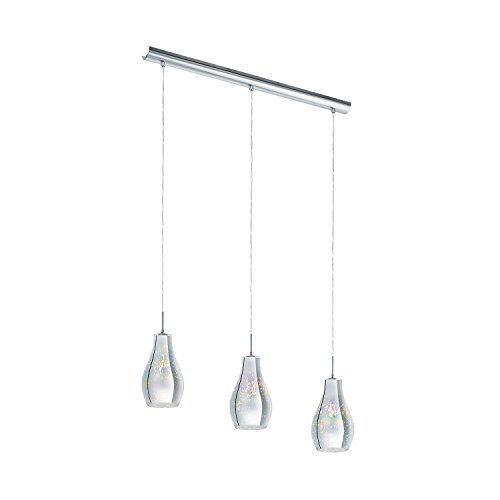 HL Alvaredo L730 3Li E14 3D-Glas/CHROOM von EGLO
