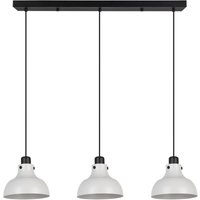Hängelampe Matlock, Esstisch Pendelleuchte 3-flammig, Industrial Esszimmerlampe aus Metall in Grau und Schwarz, Hängeleuchte mit E27 Fassung - Eglo Hängelampe Matlock, Esstisch Pendelleuchte 3-flammig, Industrial Esszimmerlampe aus Metall in Grau und Schwarz, Hängeleuchte mit E27 Fassung - Eglo von EGLO