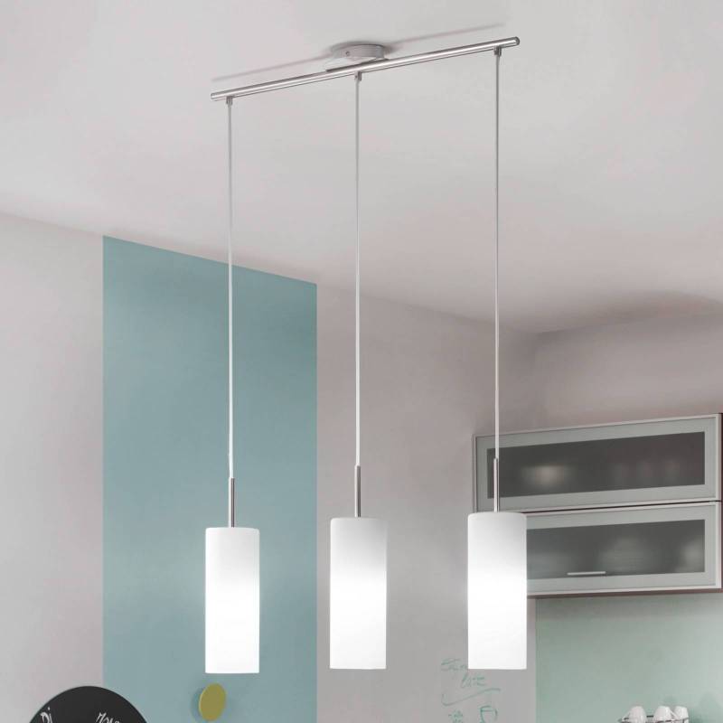 Hängelampe Troy, nickel matt/satiniert, 3-flammig von EGLO