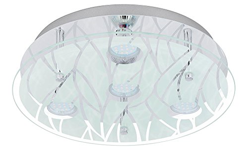 LED 12 Watt Deckenleuchte Hauslampe Leuchte Wohnzimmer Wandlampe Flur Eglo Farella 13673 von EGLO