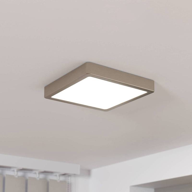 LED-Anbaupanel Fueva 5 IP20 830 nickel 21x21cm LED-Anbaupanel Fueva 5 IP20 830 nickel 21x21cm von EGLO