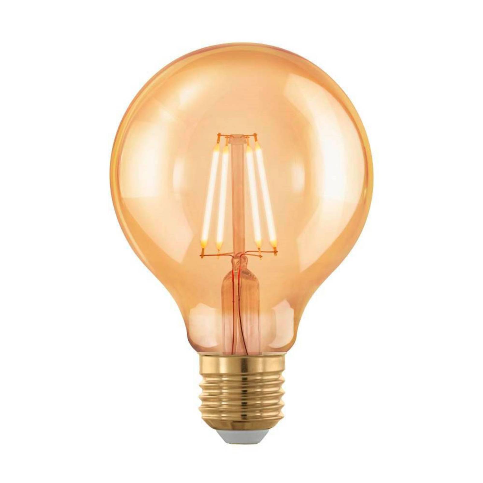 LED-Globe E27 G80 4W Filament 1.700K amber dimmbar LED-Globe E27 G80 4W Filament 1.700K amber dimmbar von EGLO