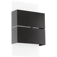 LED Wandaußenleuchte Kibea Anthrazit 2-Flmg LED Wandaußenleuchte Kibea Anthrazit 2-Flmg von EGLO