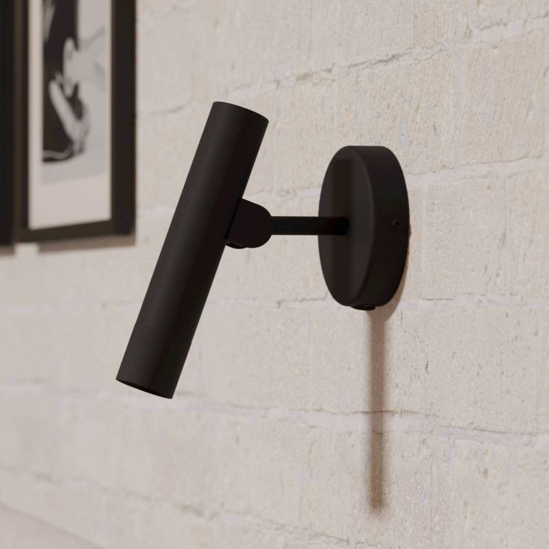 LED-Wandleuchte Almudaina, schwarz Breite 11 cm, Stahl von EGLO