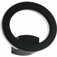 Eglo - led Außen Wand Lampe Garten Beleuchtung Ring Design alu Strahler Terrassen Leuchte schwarz 78924 von EGLO