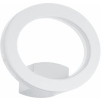Eglo - led Außen Wand Lampe Ring-Design Strahler Leuchte weiß Garten Balkon Terrassen Beleuchtung 78923 von EGLO