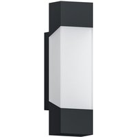 Eglo - Led Außen-Wandleuchte Gorzano anthrazit warmweiß Außen-Wandleuchte von EGLO