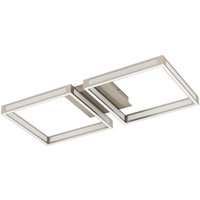 Led Deckenleuchte Altaflor in Nickel-matt 2x 11,2W 3040lm - grey - Eglo von EGLO