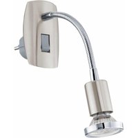 Eglo - LED-Steckerspot Mini 4, 92933 nickel-matt, GU10, 2,8 w, 3000 k von EGLO