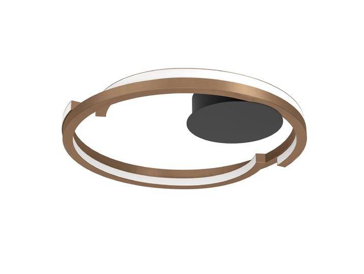 LED-Deckenleuchte CCT/dimmbar Bronze Ø48cm 3200lm - Mezzomonte von EGLO