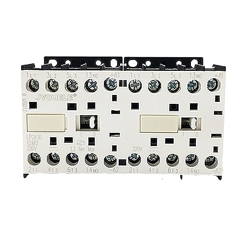 Mini-DC-Schütz, umkehrbar, ineinandergreifend, 16 A, Silberkontakt, Kupferlackdraht, Spule 24 V, LP2K1610, LP2K1601(Dc110v Lp2k1610) von EGMEWDGF