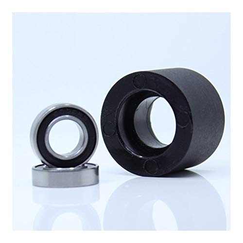 Produkte zur Kraftübertragung PU 626-Lager for medizinische Geräte 6 x 35 x 30 mm Welle 6 mm PU-Riemenscheibenrolle mit zwei Lagern Führungsrad Andruckrolle Kugellager(10Pcs) von EGMEWDGF