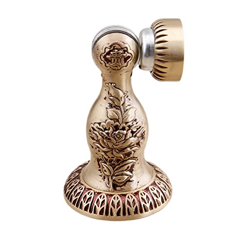 Türkeilstopper, Türstopper, Türstopper, Magnetischer Kupfer-Türstopper, Hotel-High-End-Türstopper, Stoßstange, Boden- oder Wandmontage, Türhalter-Bronze(Rose Gold) von EGMEWDGF