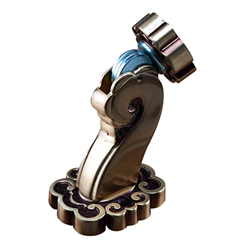 Türkeilstopper, Türstopper, Türstopper, Magnetischer Türstopper aus Kupfer, Hochwertiger Türstopper mit Glücksmuster, Türhalter zur Boden- oder Wandmontage - Bronze(Rose Gold) von EGMEWDGF