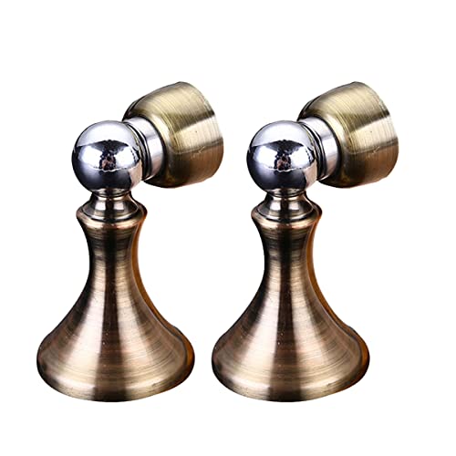 Türstopper, Magnetischer Türstopper Edelstahl Vintage Türstopper Wandmontage Retro Magnetischer Türstopper Türhalter mit Schrauben Starker magnetischer Türverschluss for Küche Schlafzimmer Büro(Bronze Türstopper, Magnetischer Türstopper Edelstahl Vintage Türstopper Wandmontage Retro Magnetischer Türstopper Türhalter mit Schrauben Starker magnetischer Türverschluss for Küche Schlafzimmer Büro(Bronze von EGMEWDGF