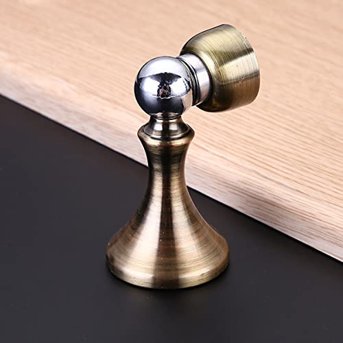 Türstopper, Magnetischer Türstopper im Vintage-Stil zur Wandmontage, 2er-Pack, Retro-Magnettürstopperhalter mit Schrauben, Wand- oder Bodenmontage, starker magnetischer Türverschluss for Küche, Schlaf Türstopper, Magnetischer Türstopper im Vintage-Stil zur Wandmontage, 2er-Pack, Retro-Magnettürstopperhalter mit Schrauben, Wand- oder Bodenmontage, starker magnetischer Türverschluss for Küche, Schlaf von EGMEWDGF