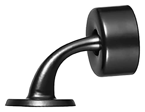 Türstopper Anti-Kollisions-Türstopper aus Zinklegierung Wasserdicht und rostfrei for Schlafzimmer, Badezimmer, Büro oder andere Orte. Einfach zu installierende Stopps(Noir) von EGMEWDGF