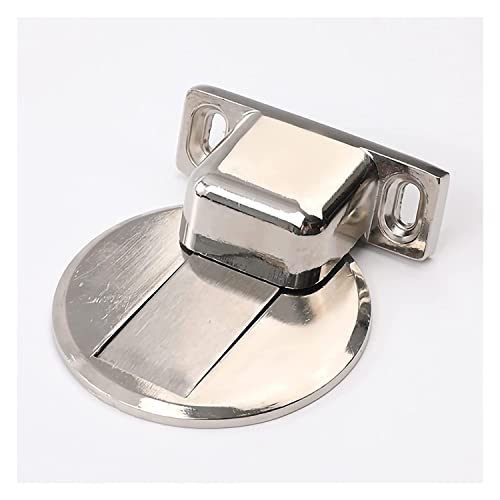 Türstopper Magnetischer Türstopper, Bodenstehender Türstopper, Kein Bohren Bodenstehender Türstopper, unsichtbarer Türstopper, mit 3 m selbstklebendem Klebeband(Red Bronze) von EGMEWDGF