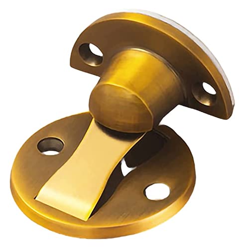 Türstopper Magnetischer Türstopper Edelstahl Wand Bodenmontierter Magnetischer Türstopper Türhalter for Schlafzimmer Home Stops(Yellow Bronze) von EGMEWDGF