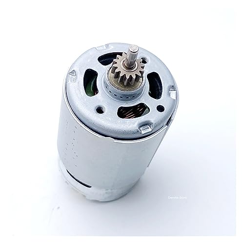 EGNIAN DS10DAL wiederaufladbarer Bohrer, Lithium-Batterie, Motorschalter, 10,8 V, 14 Zähne, 14 Zähne, elektrischer Schraubendreher, RS-550VC-8518 (Color : 10.8V Motor-14 Teeth, Size : DS10DAL) von EGNIAN