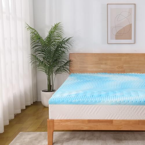 EGO HOME Topper 140x190cm, 7cm Höhe 7 Zonen matratzen Topper aus Schaumstoff, CertiPUR EU Zertifiziert, matratzentopper 140x190cm Ohne Bezug für Boxspringbett Matratzen Schlafsofa von EGO HOME